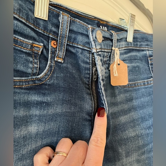 GAP 1969 Straight True Skinny Jeans Women’s size 26 - Picture 8 of 15